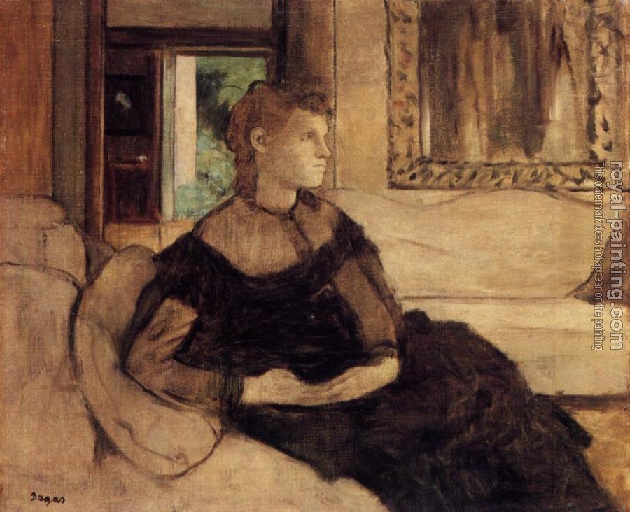 Edgar Degas : Madame Theodore Gobillard Edgar Degas : Madame Theodore Gobillard